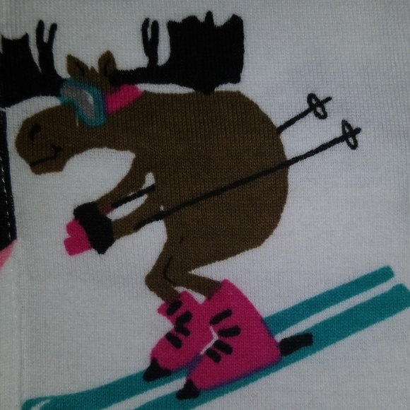 Hatley Union Suit Adult M Lodge Little Blue House - Picture 4 of 8